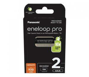 PANASONIC ENELOOP PRO AAA 930mAh 2 szt