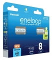 PANASONIC ENELOOP AAA 800 mAh 8 szt