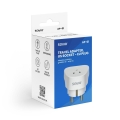 SAVIO ADAPTER PODRÓŻNY, GNIAZDO US – WTYK EU AP-01
