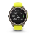 Zegarek Garmin Fenix 8 Solar Sapphire Żółty