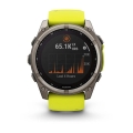 Zegarek Garmin Fenix 8 Solar Sapphire Titanium Amp Yellow/Graphite