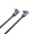 UNITEK KABEL USB-C KĄTOWY 90°/90° PD 100W M/M 1M