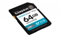 Karta pamięci Kingston Canvas Go Plus SDG4/64GB (64GB; Class U3, V30; Karta pamięci)