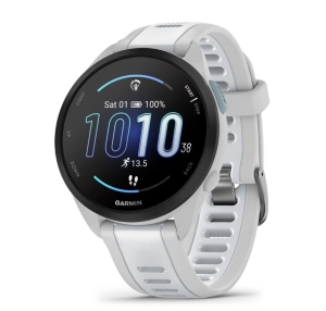 Zegarek Garmin Forerunner 165, 43mm AMOLED Whitestone
