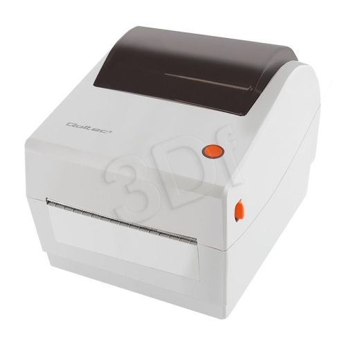 Drukarka etykiet Qoltec 50243 (druk termiczny; LAN, USB; 203 dpi)