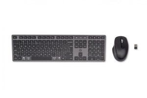 Zestaw klawiatura + mysz HP 720 Multi-Device Rechargeable Wireless Keyboard and Mouse Combo bezprzewodowe z akumulatorem czarne 9T5A9AA