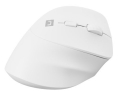 NATEC MYSZ WERTYKALNA CRAKE 2 BEZPRZEWODOWA 2400DPI BT 5.2 +2.4GHZ BIAŁA