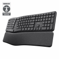 Klawiatura ergonomiczna TRUST Keyra multidevice wireless