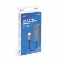 SAVIO ADAPTER USB-A - RJ-45 GIGABIT ETHERNET AK-83