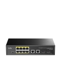Switch CUDY GS1010PS2 8-GbE PoE z 2 portami