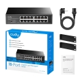 Switch CUDY GS1016E 16-Port Gigabit Light