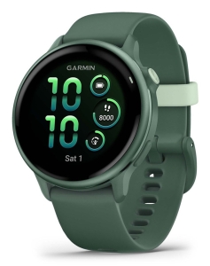 Zegarek Garmin Vivoactive 6, 42mm AMOLED Jasper Green