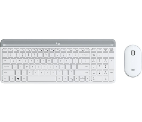 Klawiatura + mysz Logitech MK470 Biały
