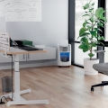 Niszczarka Leitz IQ OptiMax Small Office 350, 22l, P5, 8 kartek, Automatyczny Start/Stop, Funkcja cofania, Obrotowy pojemnik - 33% większa pojemność n