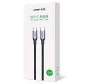 Ugreen Kabel US316 90120 USB-C - USB-C PD QC FCP 100W 5A 480Mb/s 3m - szary