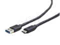 Kabel GEMBIRD CCP-USB3-AMCM-6 (USB 3.0 M - USB typu C M; 1,8m; kolor czarny)