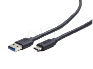 Kabel GEMBIRD CCP-USB3-AMCM-6 (USB 3.0 M - USB typu C M; 1,8m; kolor czarny)