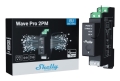 Shelly Wave Pro 2PM 2-kanałowy przekaźnik na szynę DIN z pomiarem energii Shelly Qubino