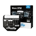 Shelly Qubino Wave 2PM - 2-kanałowy przekaźnik dopuszkowy/sterownik Z-Wave 230 V
