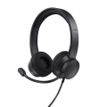 Zestaw słuchawkowy Trust HS-260 ENC Black