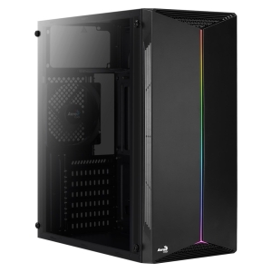 Obudowa Aerocool PGS SPLIT A AEROPGSSPLIT-A-BKRGB (ATX, Micro ATX, Mini ITX; kolor czarny) (WYPRZEDAŻ)