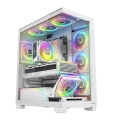 MODECOM OBUDOWA VOLCANO STELLAR PLUS ARGB MIDI 8F WHITE