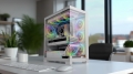 MODECOM OBUDOWA VOLCANO STELLAR PLUS ARGB MIDI 8F WHITE