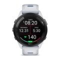 Zegarek Garmin Forerunner 265 46mm Black Bezel with Whitestone Case biało-niebieski