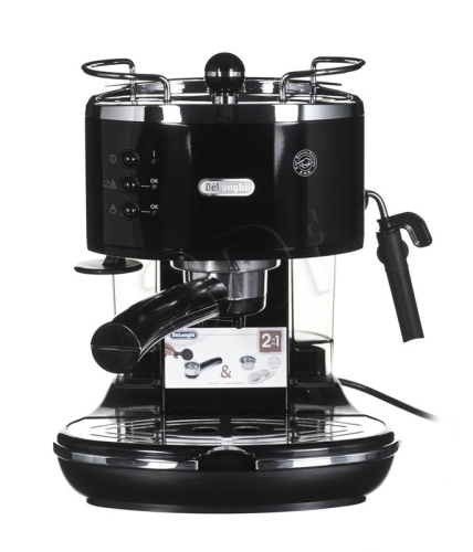 Ekspres       DeLonghi Icona ECO 311.BK (1100W; kolor czarny)