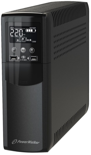 Zasilacz awaryjny UPS POWER WALKER VI 800 CSW FR (Desktop; 800VA) (WYPRZEDAŻ)