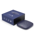CARLINKIT Adapter bezprzewodowy AI Box z Androidem 13 - 8 GB + 128 GB do oryginalnych radioodbiorników samochodowych z CarPlay niebieski