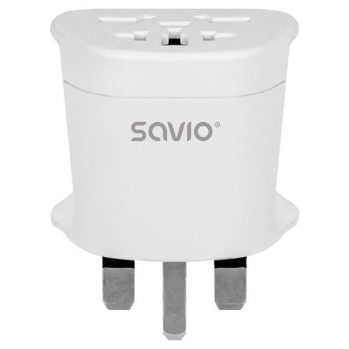 SAVIO ADAPTER PODRÓŻNY GNIAZDO GLOBALNE - WTYK UK AP-05