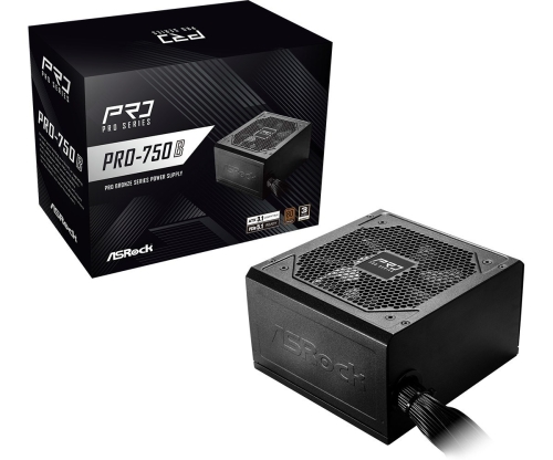 Zasilacz ASRock PRO-750B 750W 80 PLUS Bronze
