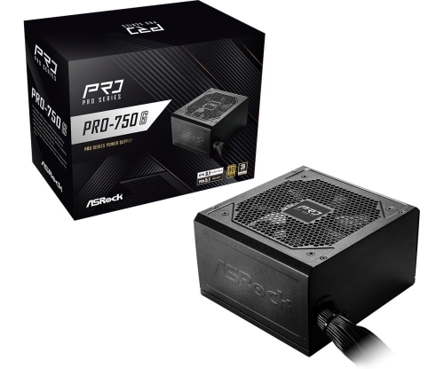 Zasilacz ASRock PRO-750G 750W 80 PLUS Gold