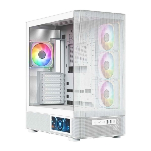 MODECOM OBUDOWA VOLCANO AQ 400 ARGB MIDI BIAŁA