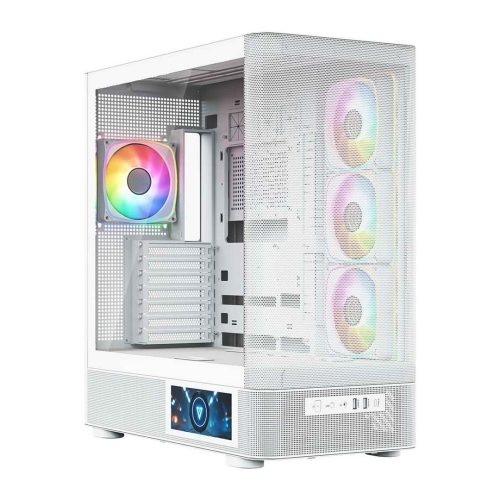 MODECOM OBUDOWA VOLCANO AQ 400 ARGB MIDI BIAŁA