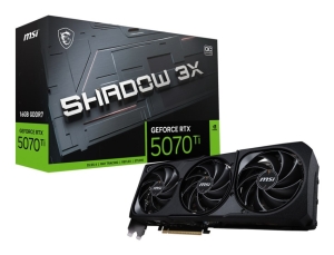 Karta graf. MSI GeForce RTX 5070 Ti 16G SHADOW 3XOC - BULK