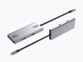 GEMBIRD 4-PORTOWY HUB USB 3.2 (GEN 2) TYPU C Z 4 PORTAMI A + C SZARY