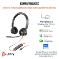 Słuchawki Poly Blackwire 3320 Stereo MS Teams Certified USB-C Headset +USB-C/A Adapter 8X220AA