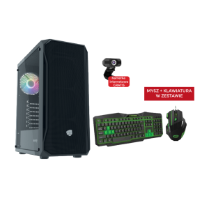 Komputer Pricemax DX5 - Procesor AMD Ryzen 5 5500 | Pamięć 16GB | Dysk SSD 512GB | Radeon RX 580 8GB | Win 11