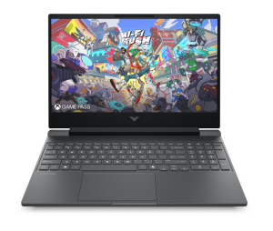 Laptop HP VICTUS 15-FA2082 - Intel i5-13420H | 16GB | SSD 512GB | 15.6" FHD 1920x1080 144Hz | GeForce RTX 4050 6144MB pamięci własnej | Windows 11 | Podświetlana klawiatura | Czarny