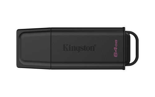 KINGSTON 64GB Portable USB 3.2 Gen 1 DataTraveler Exodia Black