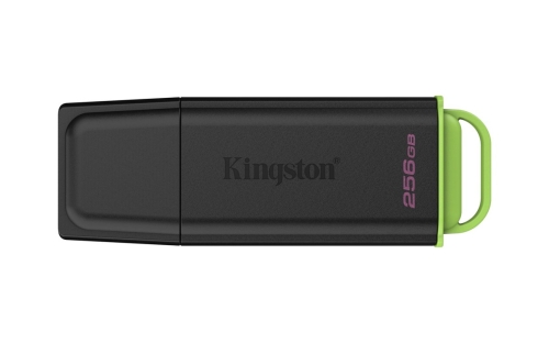 KINGSTON 256GB Portable USB 3.2 Gen 1 DataTraveler Exodia Black/Green