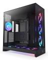 NZXT OBUDOWA H9 FLOW RGB+ MIDI TOWER Z OKNEM CZARNA
