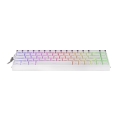 Klawiatura gasket HERO68HE WHITE LIGHT HOUSE Jade King switch RGB AULA
