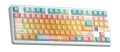 Klawiatura gasket F87Pro V2 Orange Soda Kailh Meteorite Ice Cream switch RGB AULA