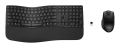 Zestaw klawiatura + mysz HP 680 Comfort Dual-Mode Wireless/Bluetooth Keyboard and Mouse Combo bezprzewodowe czarne 8T6L6AA