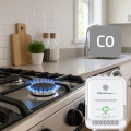 QOLTEC CZUJNIK TLENKU WĘGLA (CZADU) | DETEKTOR CO | ALARM 85DB LED