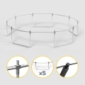 REBEL ACTIVE TRAMPOLINA PRO 12FT/366CM, SIATKA, DRABINKA RBA-8003
