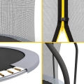 REBEL ACTIVE TRAMPOLINA PRO 10FT/305CM, SIATKA, DRABINKA RBA-8002